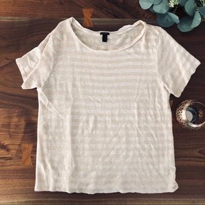 J Crew Stripe Tee 💕